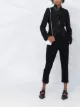 الصورة 2 من Ann Demeulemeester بليزر مخطط بطية صدر مغلقة