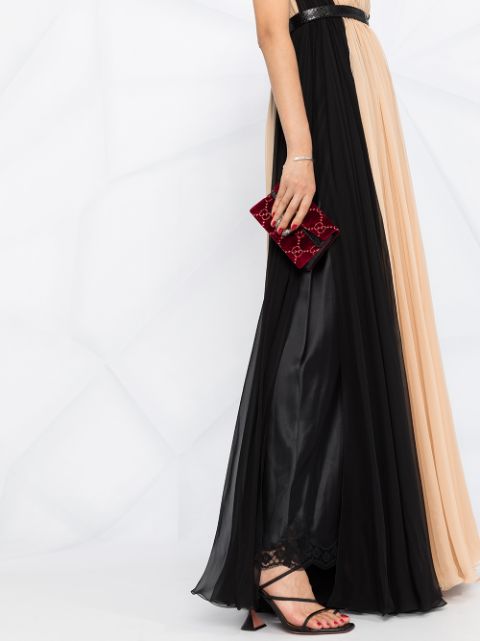 Dolce & Gabbana two-tone Long Dress - Farfetch