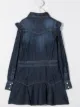 Image 2 of Dsquared2 Kids ruffled denim dress