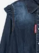 Dsquared2 Kids ruffled denim dress