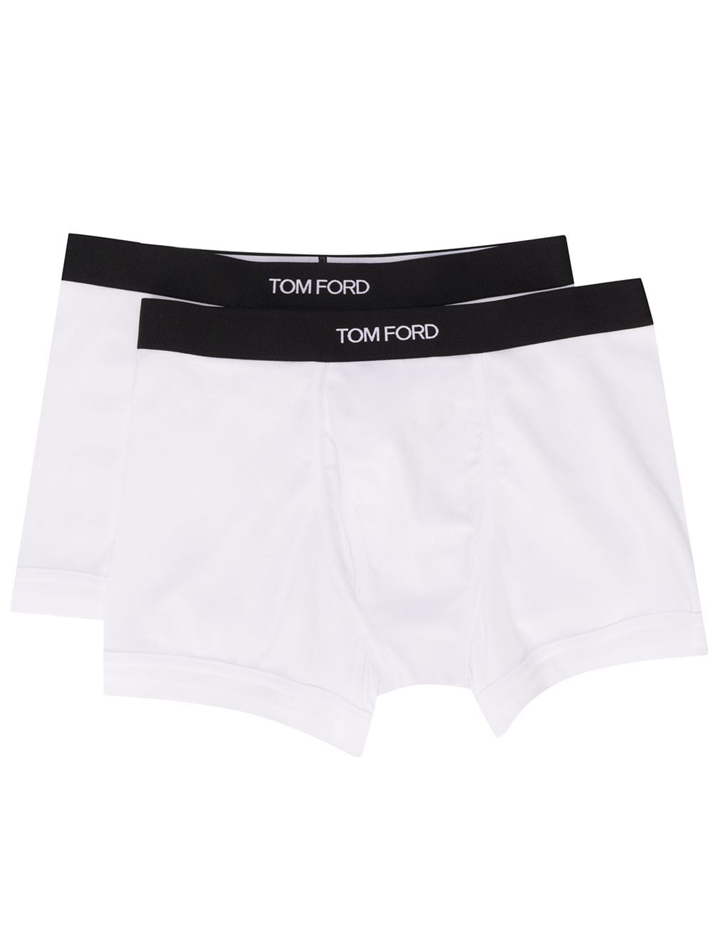 tom ford boxer à taille à logo - blanc