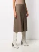 Twin-Set pleated midi skirt