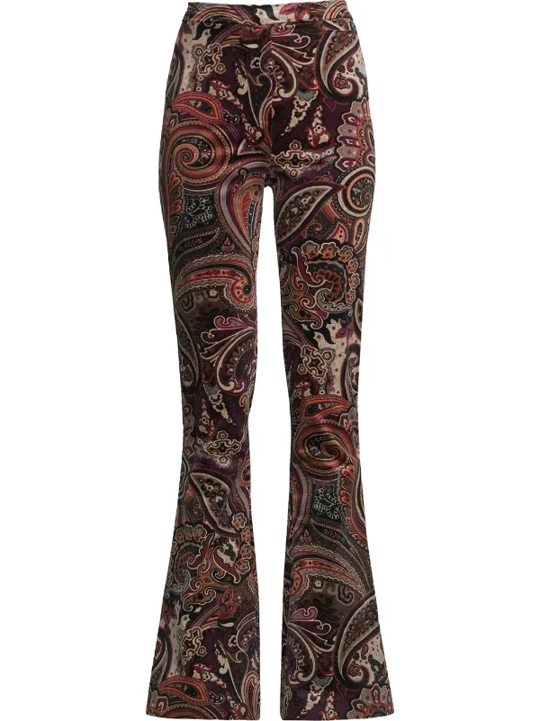 paisley bell bottoms