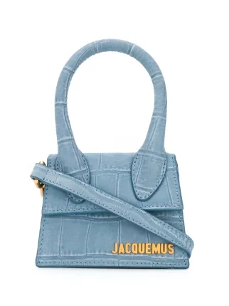 le chiquito moyen croc embossed bolsa