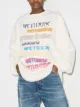 Image 2 of We11done logo-print crew-neck sweatshirt