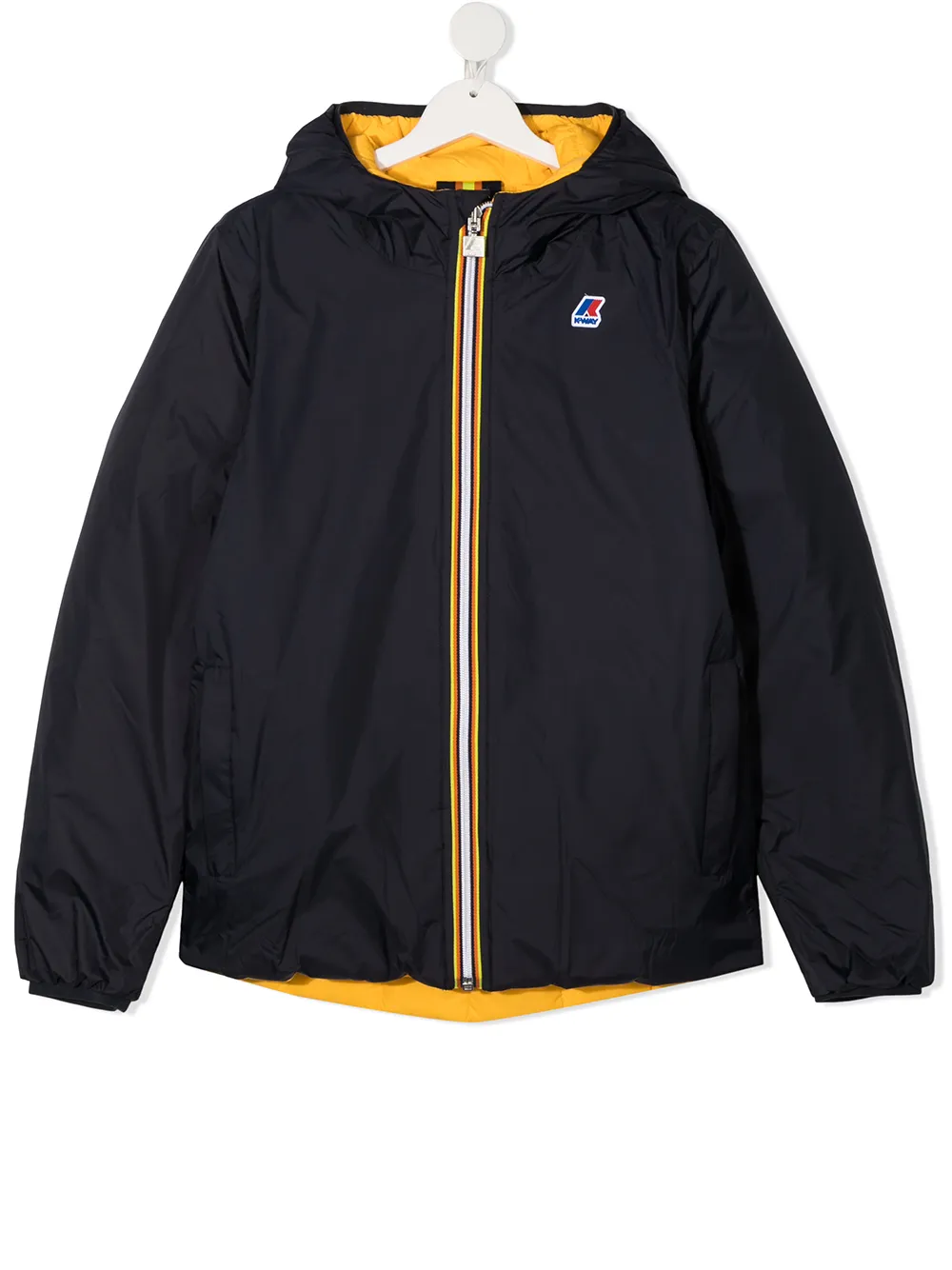 K Way Kids Gewatteerd jack Blauw