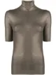 Image 1 of Majestic Filatures shiny roll neck top