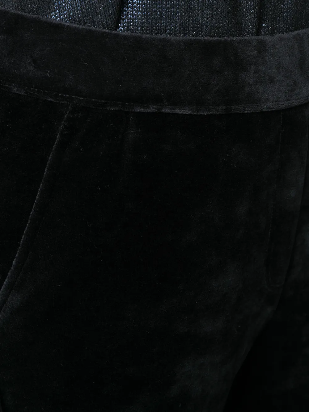 Majestic Filatures Flared broek Blauw