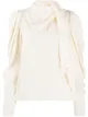 Image 1 of Ulla Johnson high neck draped blouse