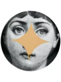 Fornasetti T&V 'Diamante' wall plate - White