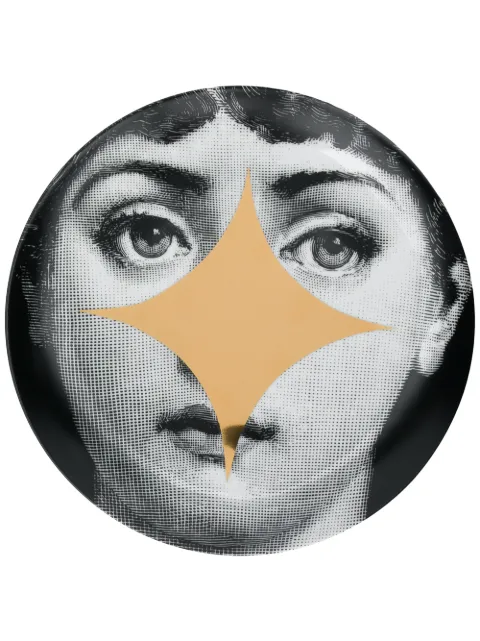 Fornasetti T&V 'Diamante' wall plate 
