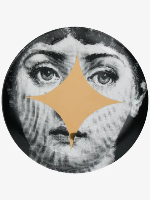 Fornasetti T&V 'Diamante' wall plate