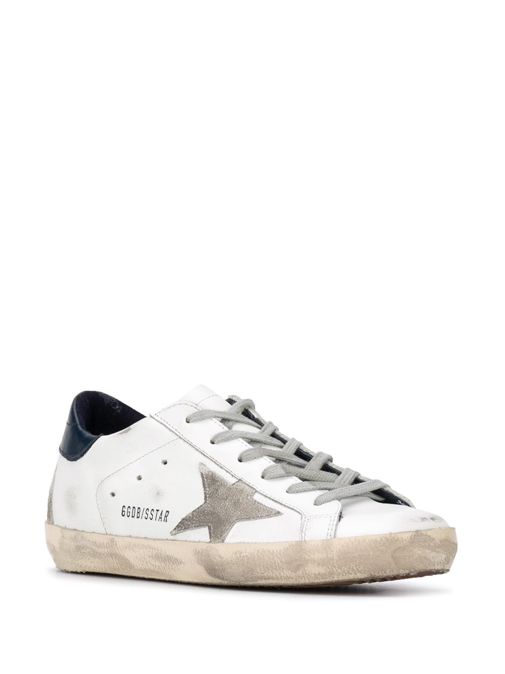 Image 2 of Golden Goose Super-Star distressed-finish sneakers