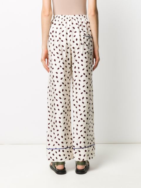 Marni polka-dot Palazzo Pants - Farfetch