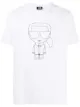 Image 1 of Karl Lagerfeld Karl short sleeved T-shirt