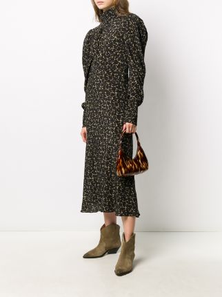 floral-print high neck dress展示图