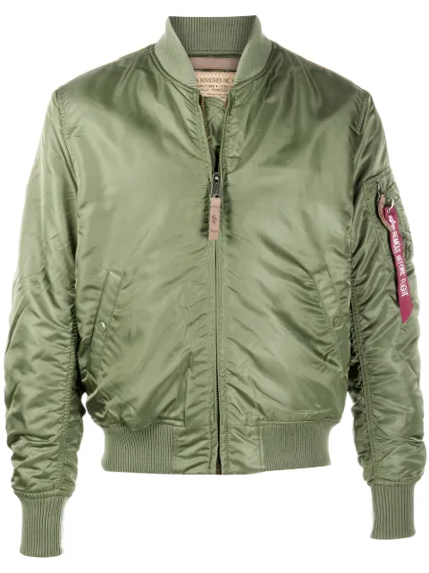 Alpha Industries veste bomber à bords nervurés