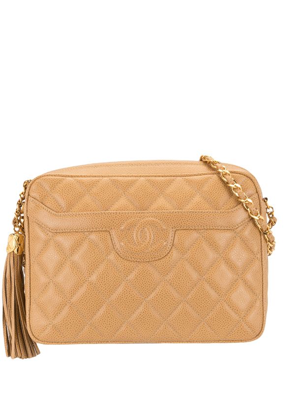 chanel camera bag beige