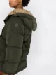 Moncler doudoune ceinturée à capuche