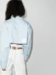 We11done cropped tie-strap shirt