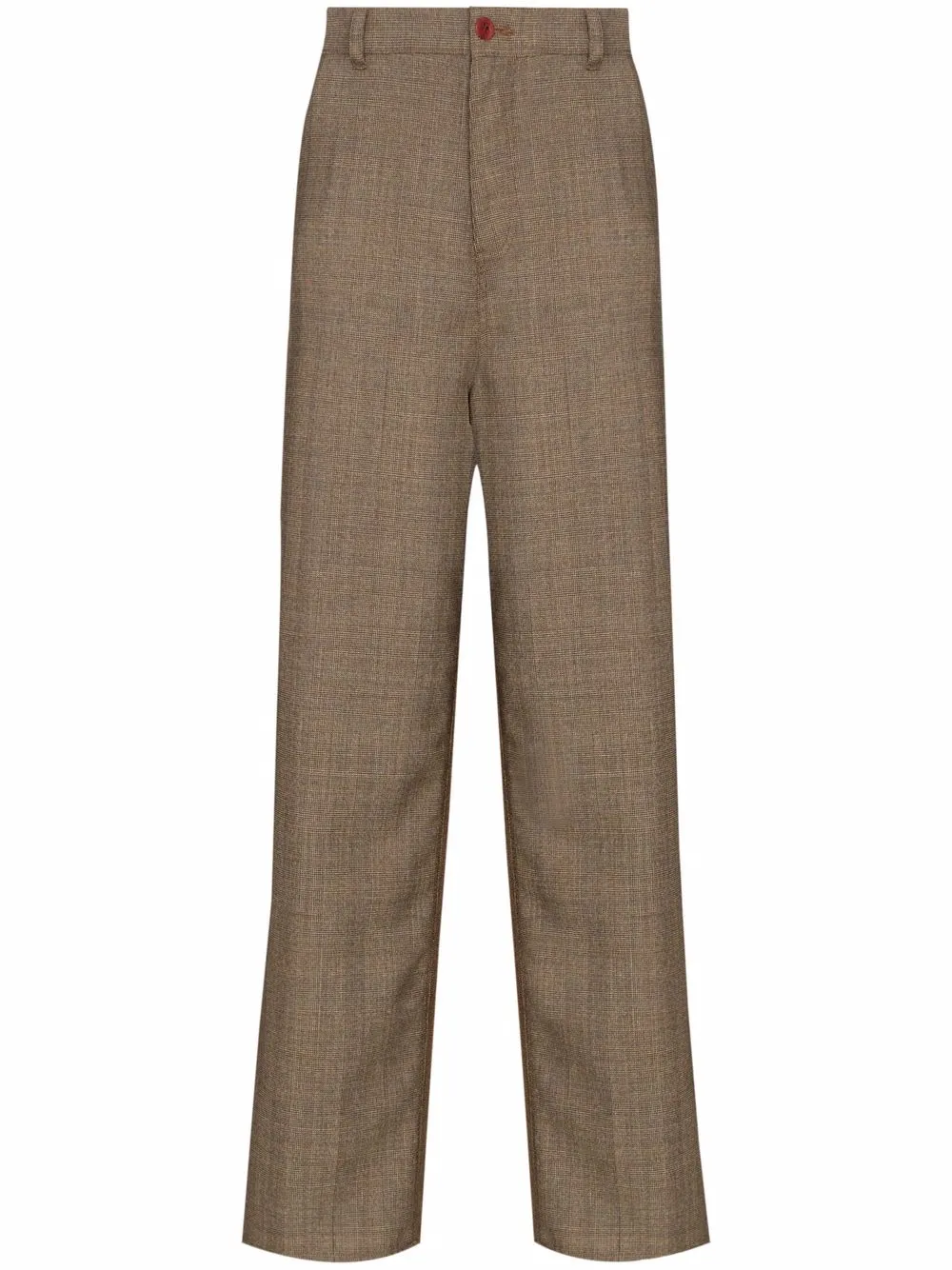 

Undercover two-tone tailored trousers - Brown