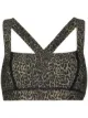 Image 1 of The Upside Maria leopard print sports bra