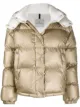 Image 1 sur Moncler doudoune à effet métallisé