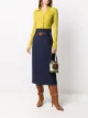 Image 2 of Fendi high waist midi skirt