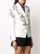 Balmain بليزر بصفي أزرار ومزين بخرز