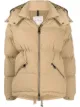 الصورة 1 من Moncler logo patch hooded puffer jacket