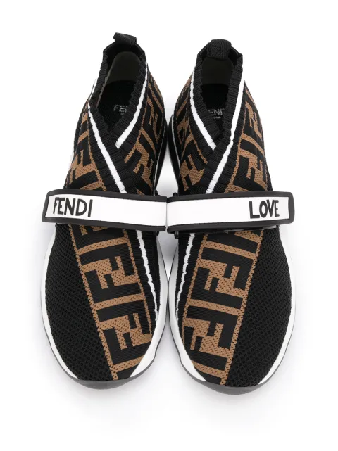 fendi rockoko sneakers