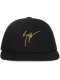 Giuseppe Zanotti logo embroidered baseball cap - Black