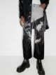 Image 2 of AV Vattev Thistle motif straight-leg trousers