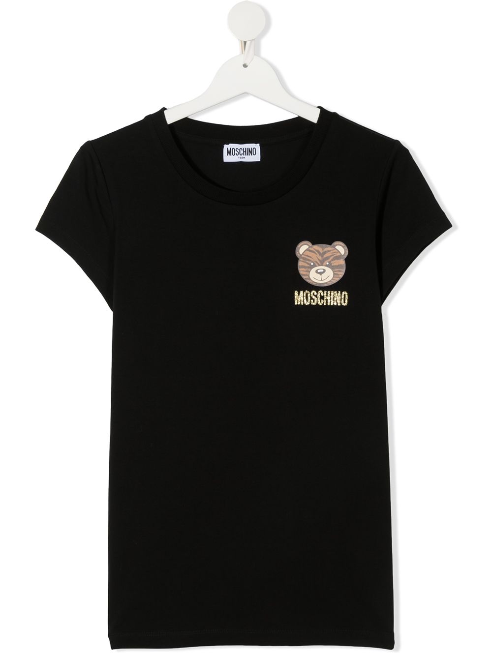 фото Moschino kids футболка teddy bear