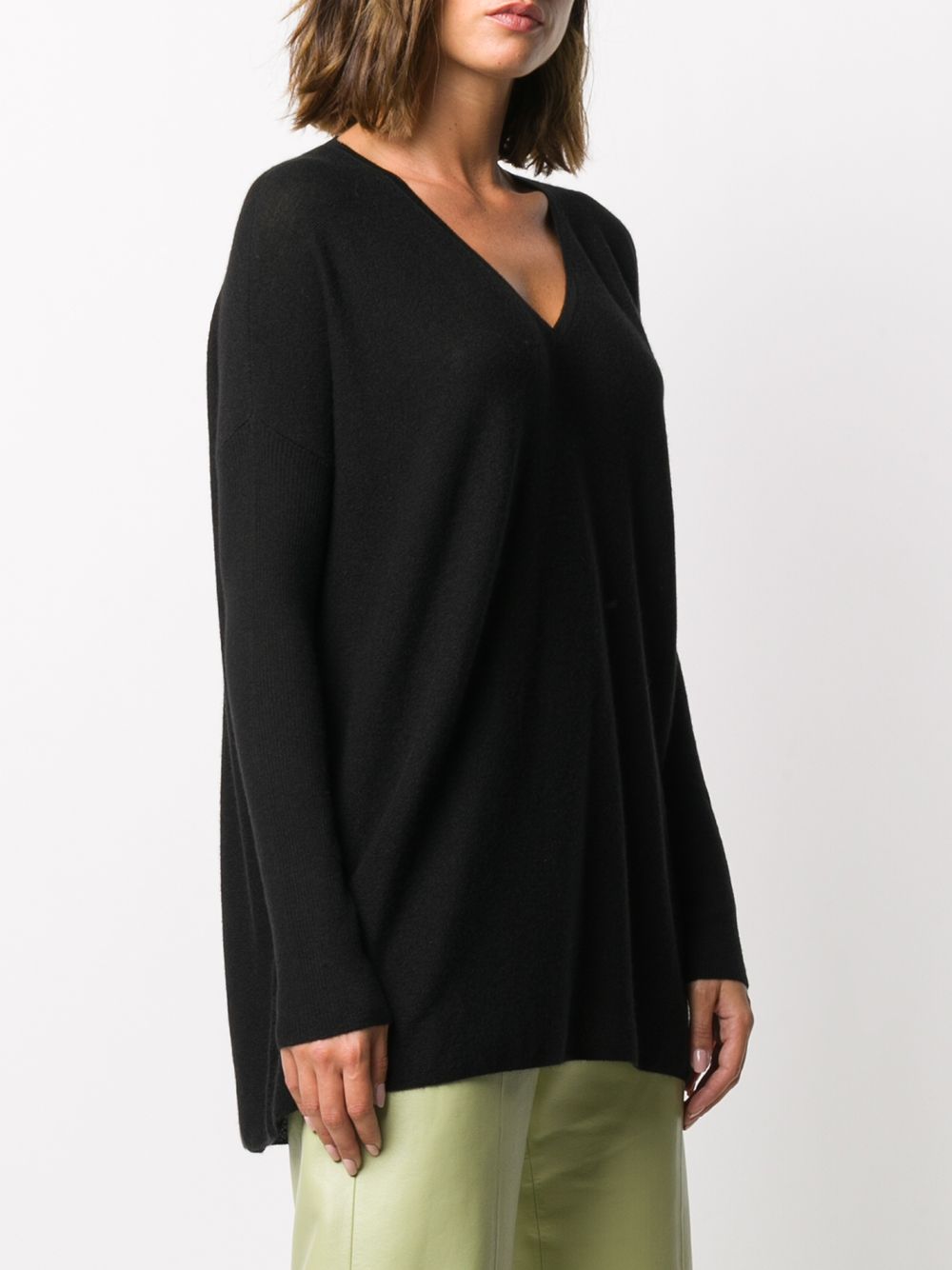 фото Gentry portofino v-neck cashmere knit top