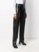 Erika Cavallini loose fit faux leather trousers