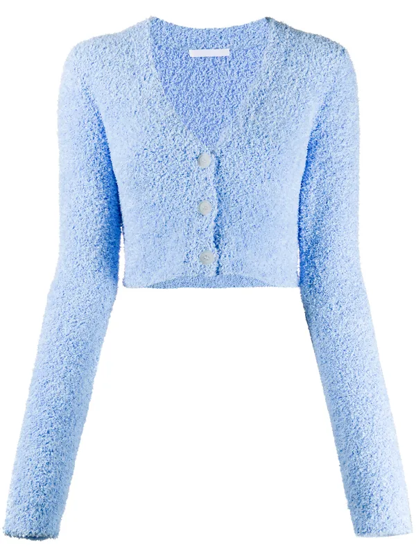 helmut lang cropped cardigan