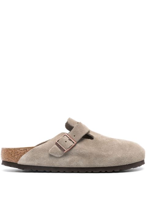 Birkenstock Boston suede clogs