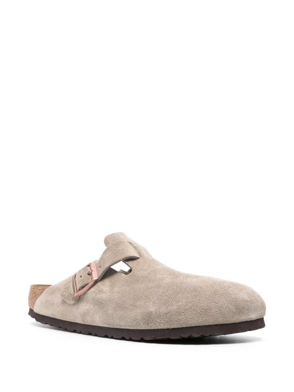 Image 2 of Birkenstock Boston suede clogs