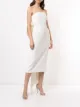 Rebecca Vallance Vestido midi Amore com detalhe de laço