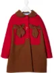 Image 1 of Mi Mi Sol bow detail coat