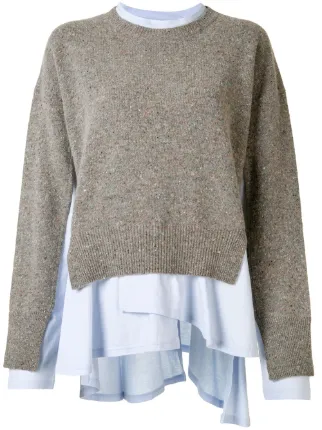 Enföld two-in-one Jumper Shirt - Farfetch