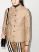 Image 2 of Burberry quilted single-breasted jacket