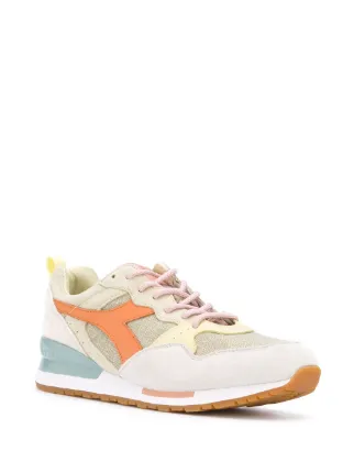 pastel colour block trainers展示图