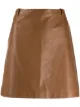 Image 1 of Prada Pre-Owned 2000s A-line leather skirt