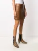 Prada Pre-Owned 2000s A-line leather skirt
