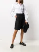 Image 2 of Balossa White Shirt ruched sleeves shirt