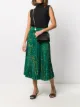 الصورة 2 من RedValentino تنورة بكسرات وطبعة زهور