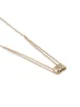 Chanel Pre-Owned 18kt rose gold Coco Crush quilted diamond pendant necklace