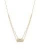 Image 1 of Chanel Pre-Owned 18kt rose gold Coco Crush quilted diamond pendant necklace